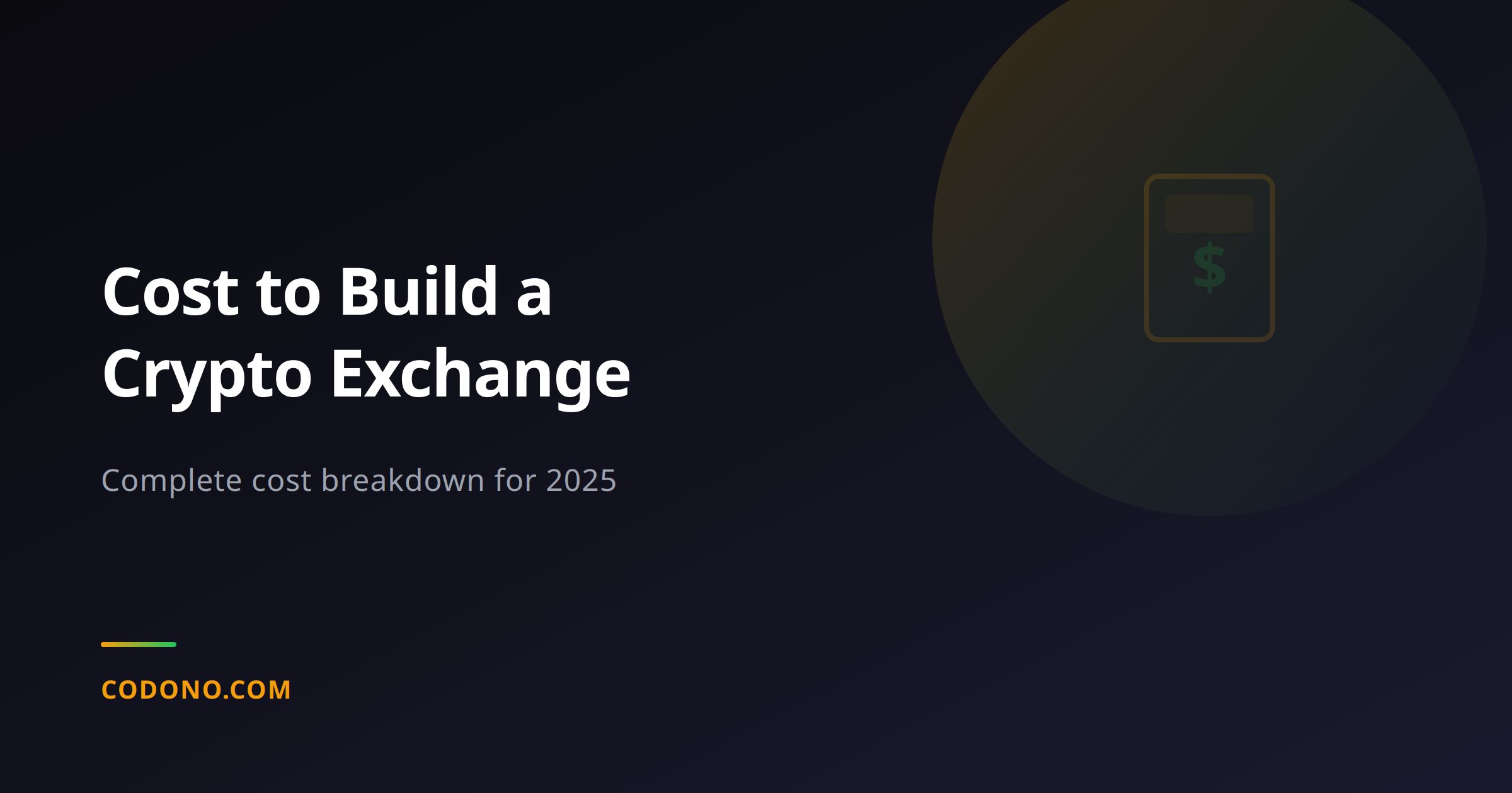 How Much Does It Cost to Build a Crypto Exchange in 2026?