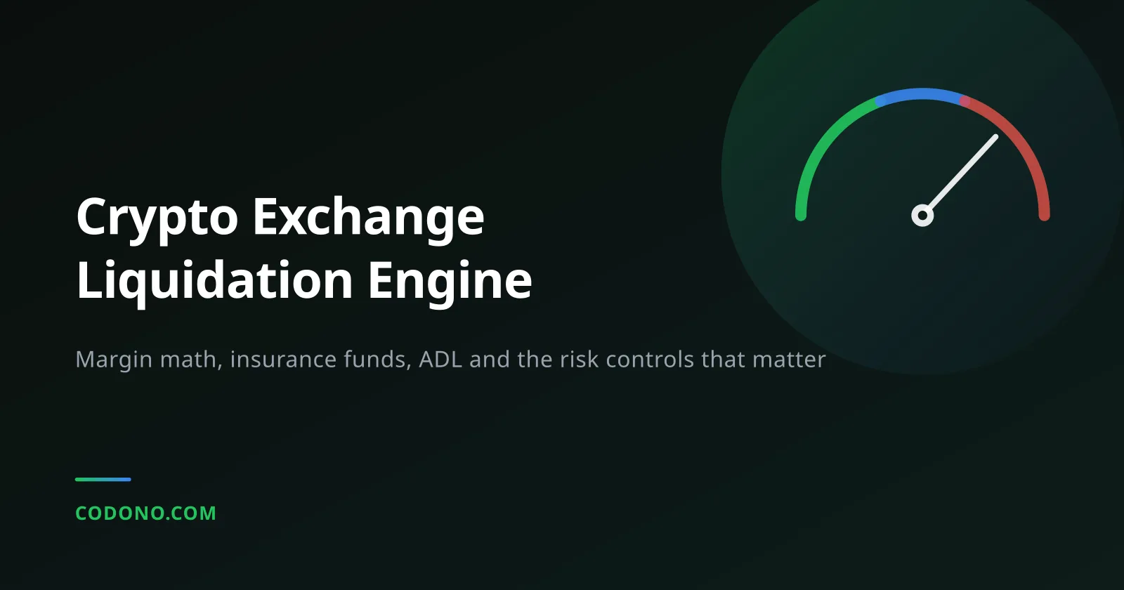 Crypto Exchange Liquidation Engine: Design and Risk Controls