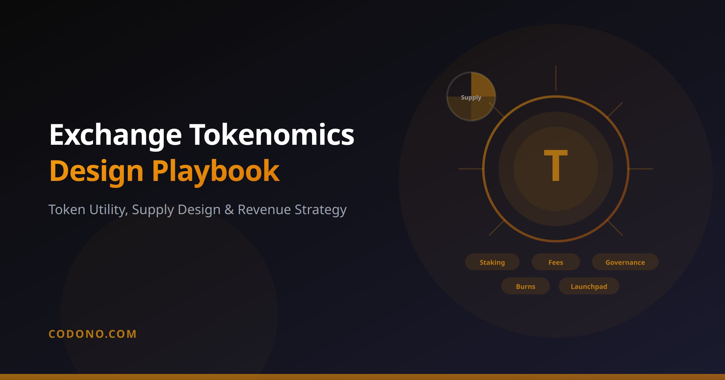 How to Design Exchange Tokenomics : The Operator's Playbook