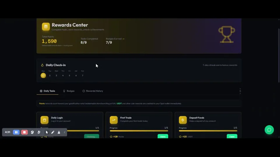 Modern crypto exchange frontend demo — Binance-style trading UI built with Codono