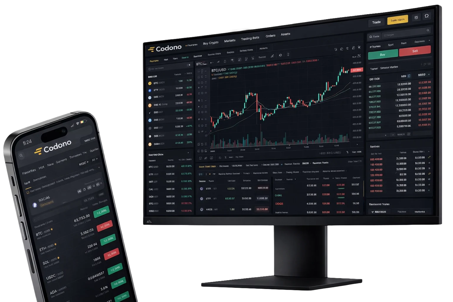 Cryptocurrency Exchange Platform Dashboard