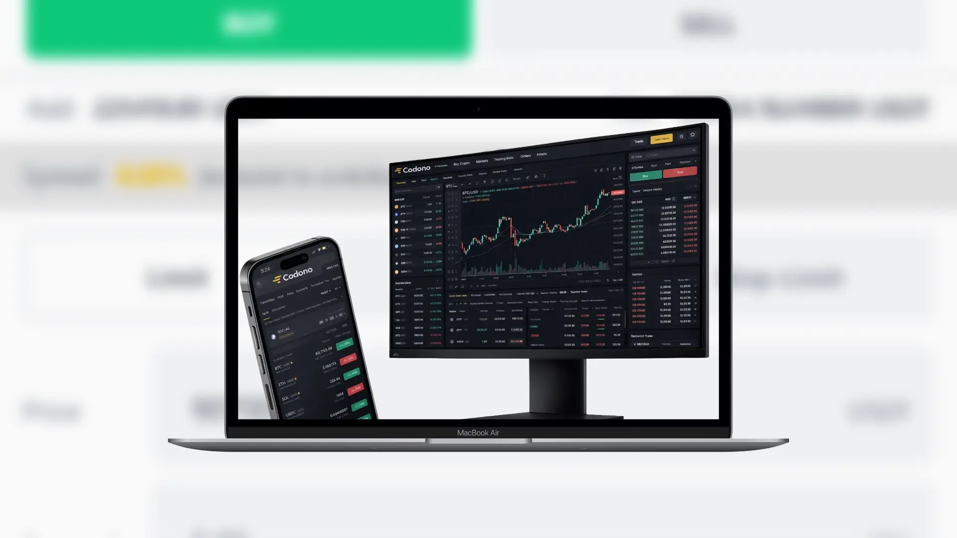 Margin Trading Software - Crypto Leverage Trading Platform Interface